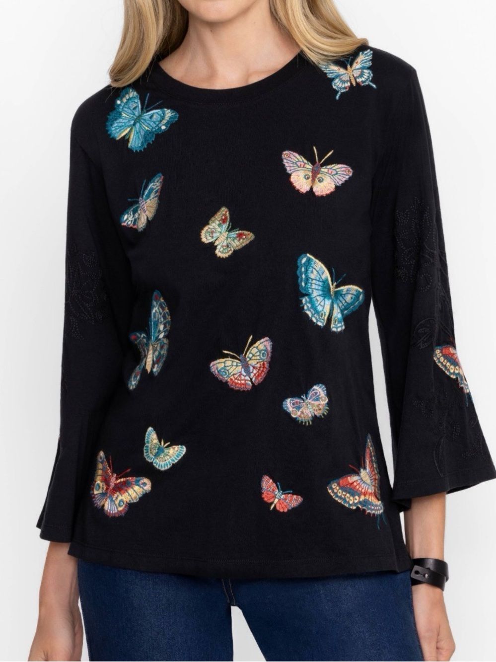 KIMONO SLEEVE TEE